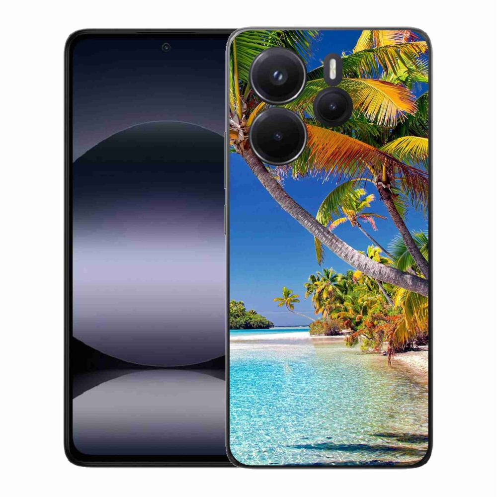 Gelový kryt mmCase na Xiaomi Redmi Note 14 - mořská pláž