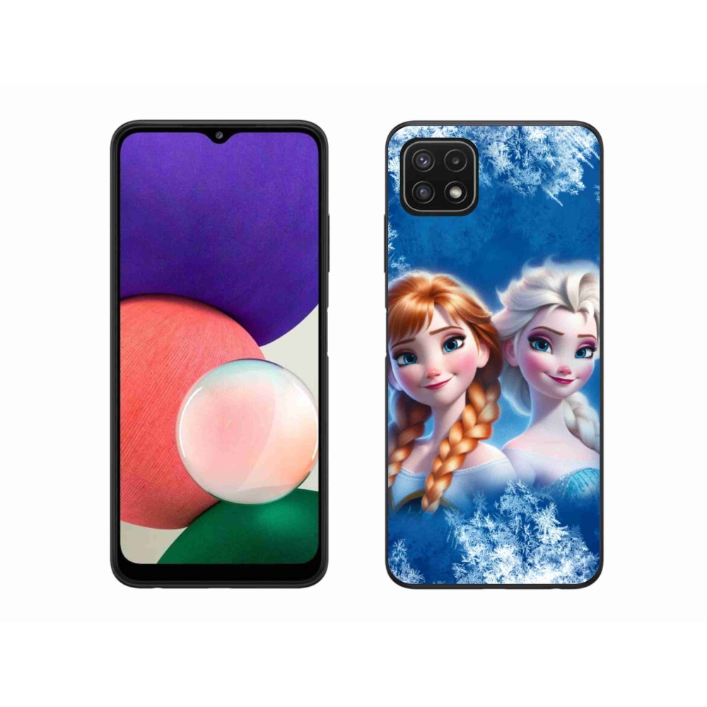 Gelový kryt mmCase na Samsung Galaxy A22 5G - ledové království 2