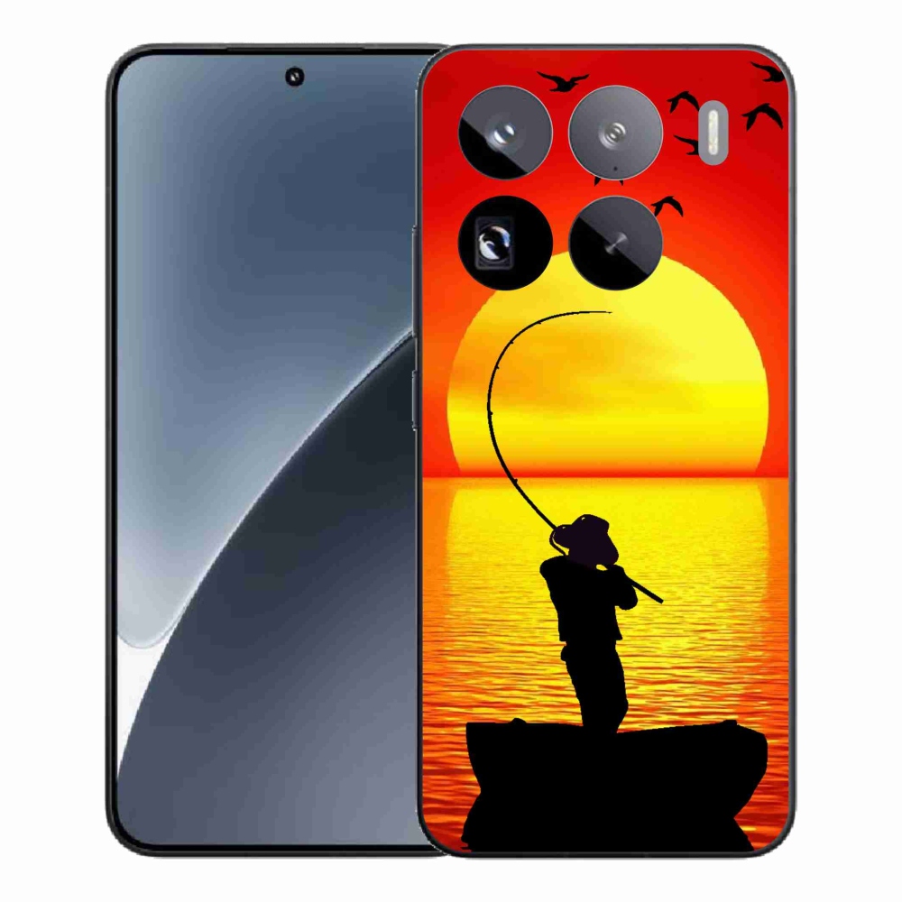 Gelový kryt mmCase na Xiaomi 15 Pro - rybaření