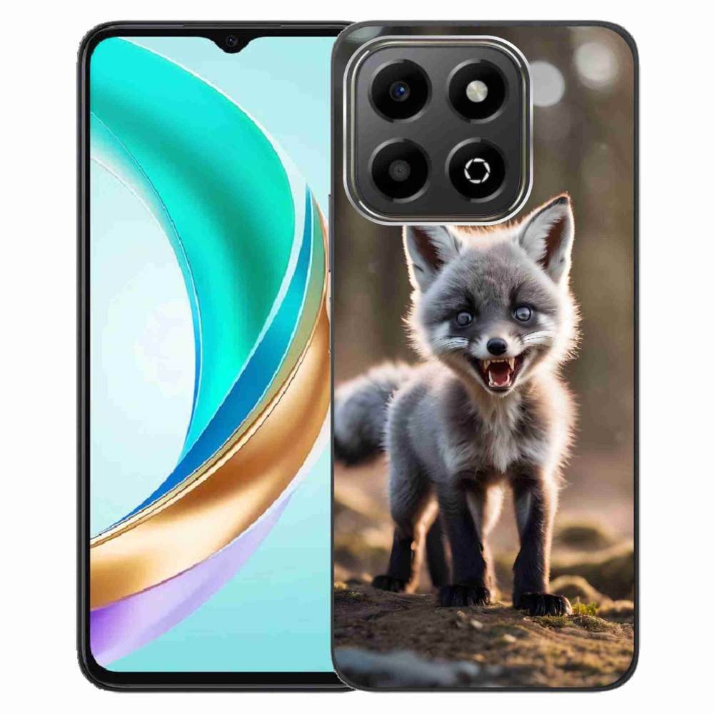 Gelový kryt mmCase na Honor X6b - rozzuřená liška