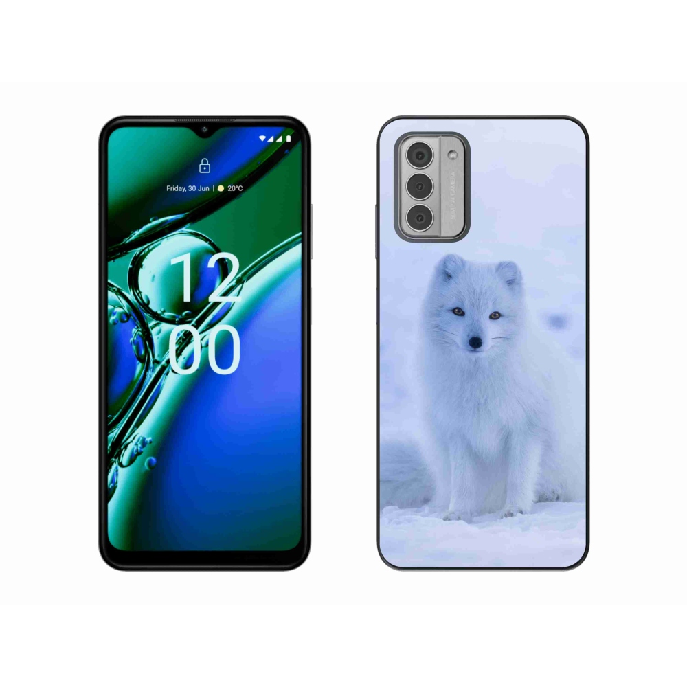 Gelový kryt mmCase na Nokia G42 - polární liška