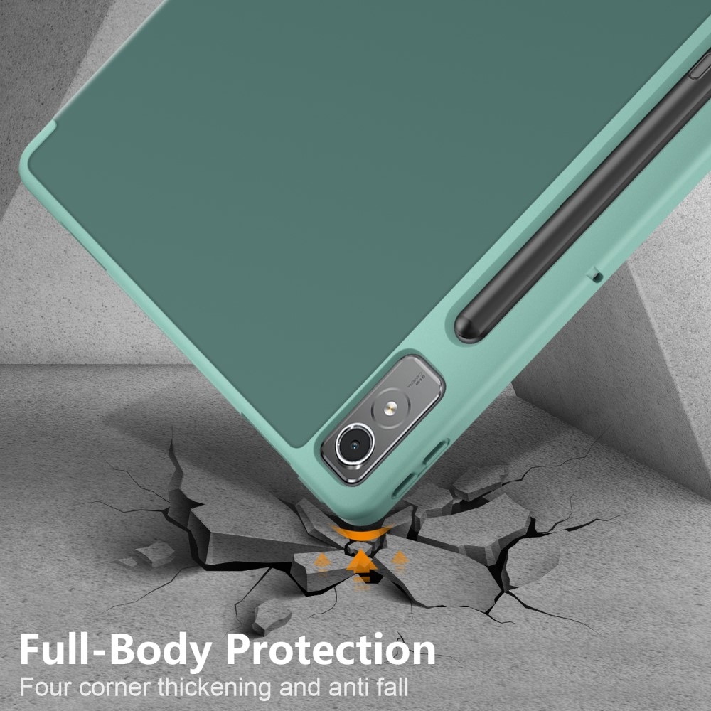 Case chytré zavírací pouzdro na tablet Lenovo Tab P12 - zelené