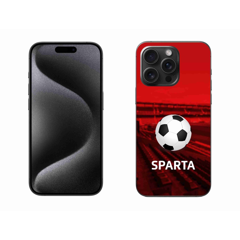 Gelový kryt mmCase na iPhone 15 Pro Max - sparta 1