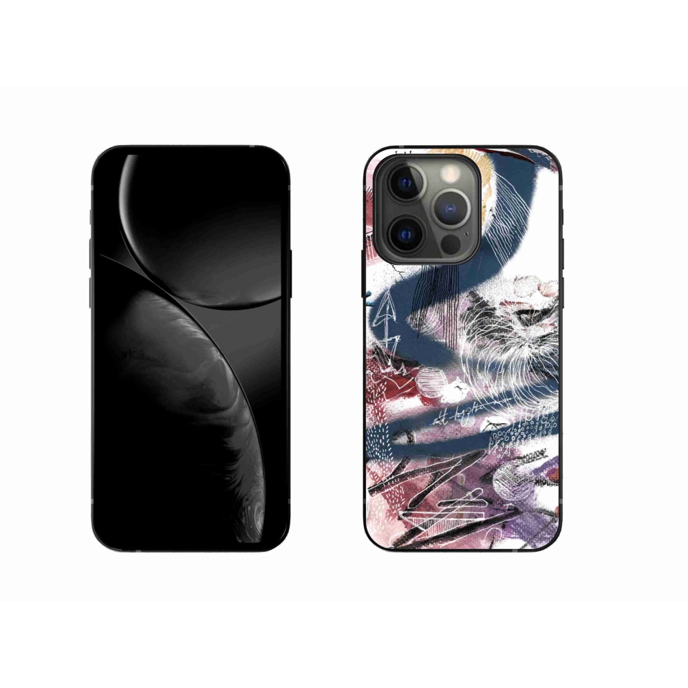 Gelový kryt mmCase na iPhone 13 Pro - abstraktní motiv 28