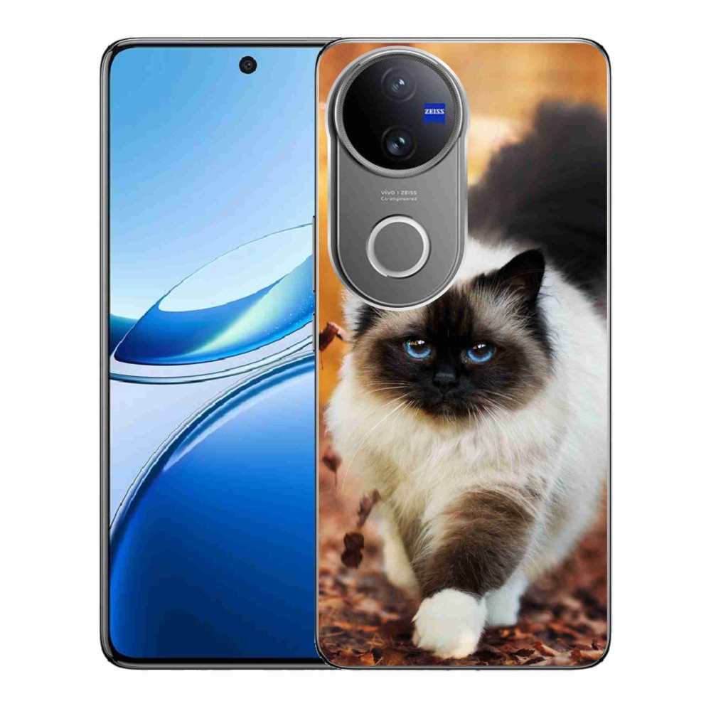Gelový kryt mmCase na Vivo V50 5G - kočka