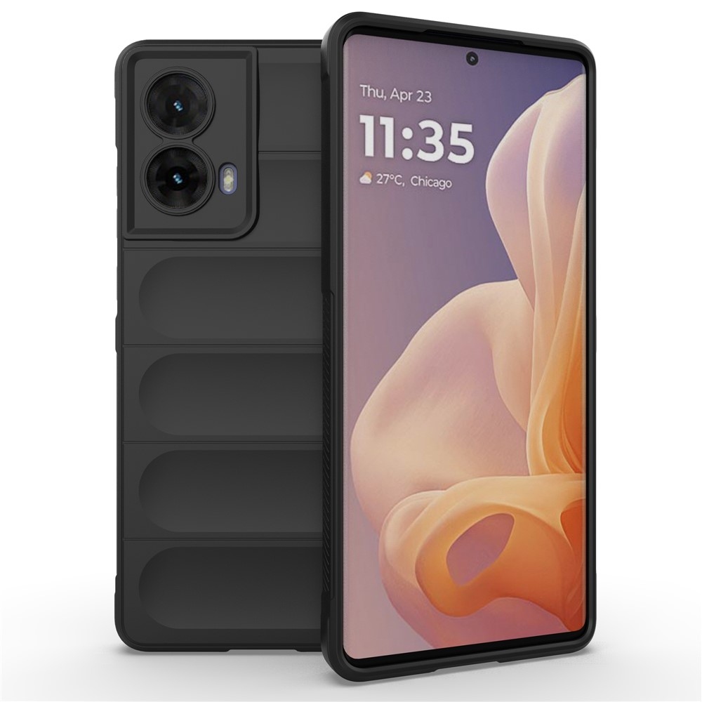 Rugg odolný gelový obal na Motorola Moto G85 5G - černý
