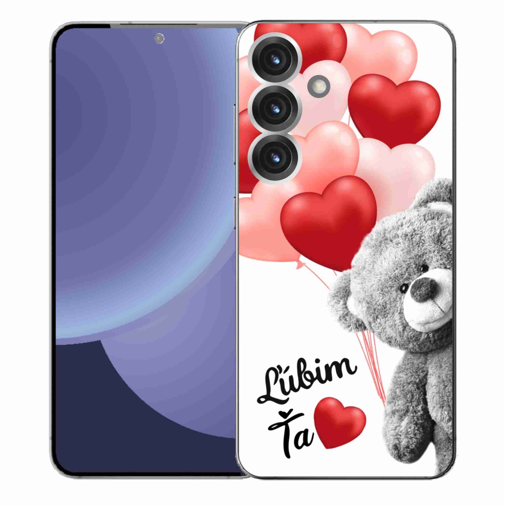 Gelový kryt mmCase na Samsung Galaxy S25+ - ľúbim ťa sk