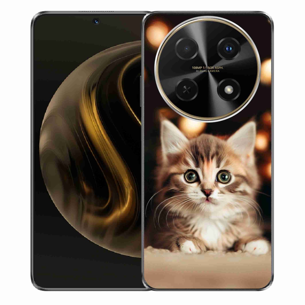 Gelový kryt mmCase na Huawei Nova 12i - roztomilé kotě 2