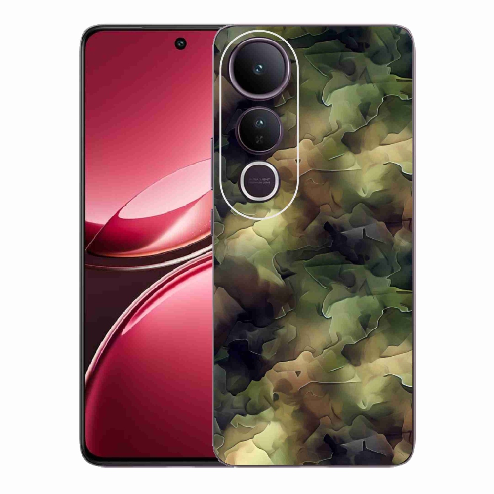 Gelový kryt mmCase na Vivo V50 Lite 4G/5G - maskáčový vzor 10