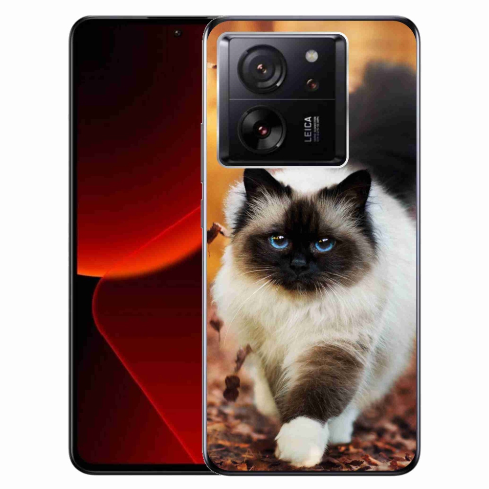 Gelový obal mmCase na Xiaomi 13T/13T Pro - kočka