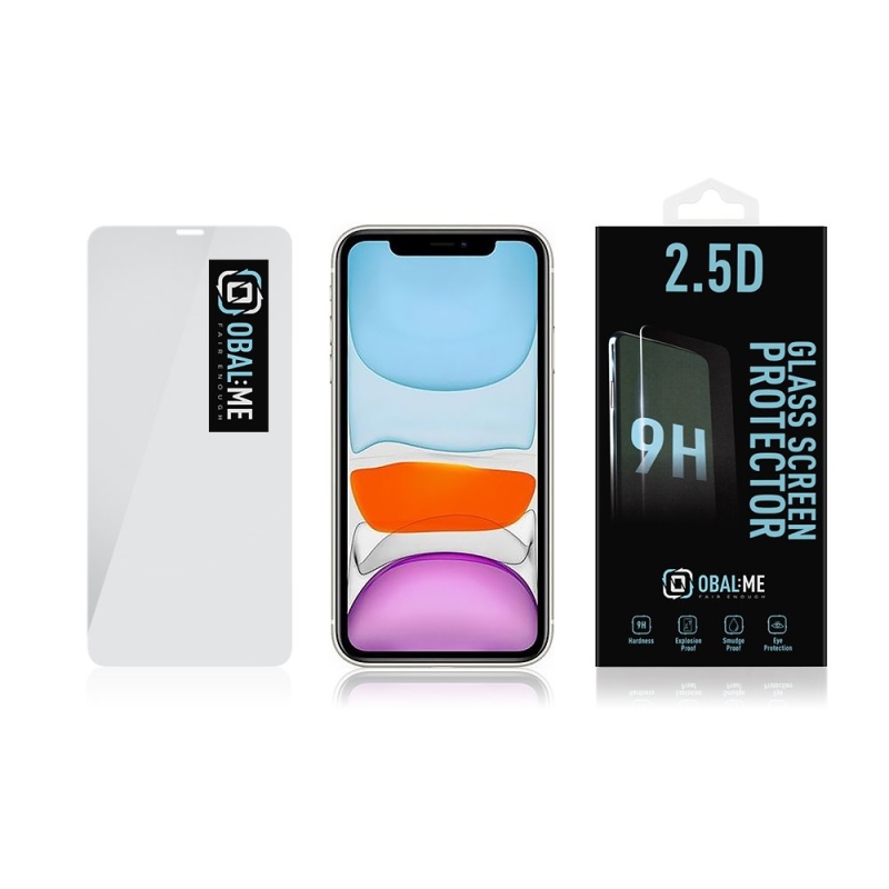 Obal:Me 2.5D Tvrzené Sklo pro Apple iPhone 11/XR Clear 