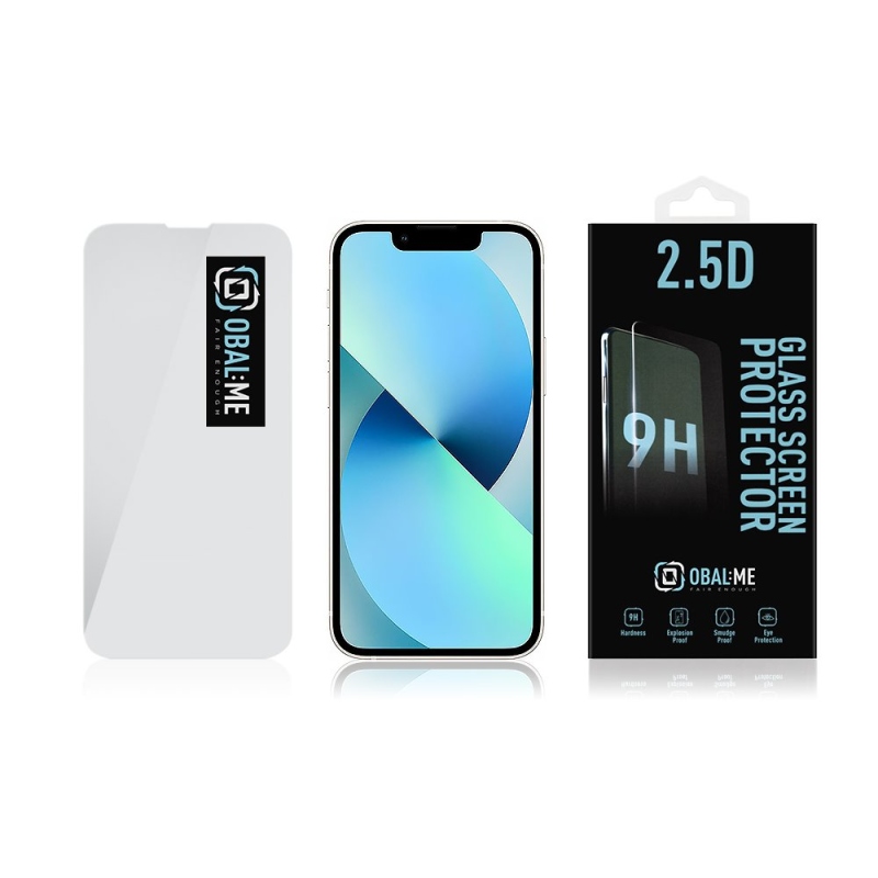 Obal:Me 2.5D Tvrzené Sklo pro Apple iPhone 13 mini Clear