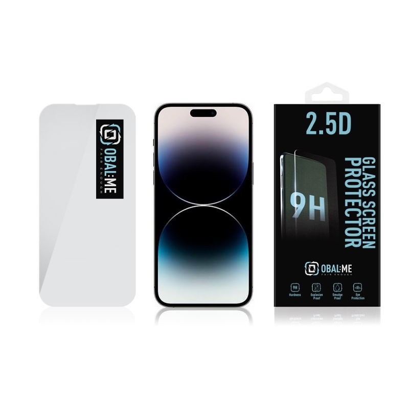 Obal:Me 2.5D Tvrzené Sklo pro Apple iPhone 14 Pro Max Clear