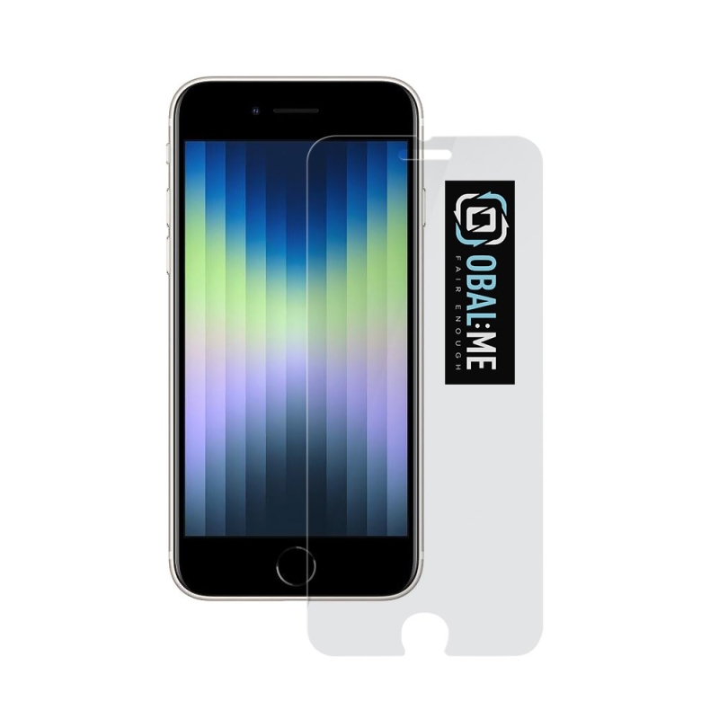 Obal:Me 2.5D Tvrzené Sklo pro Apple iPhone 7/8/SE2020/SE2022 Clear 