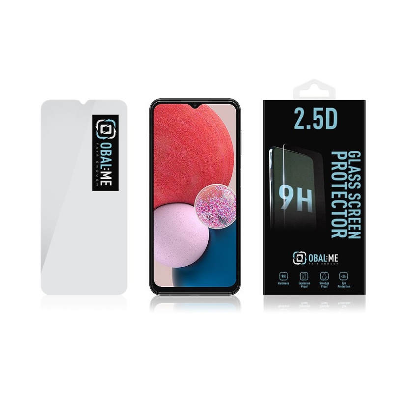 Obal:Me 2.5D Tvrzené Sklo pro Samsung Galaxy A13 4G Clear 