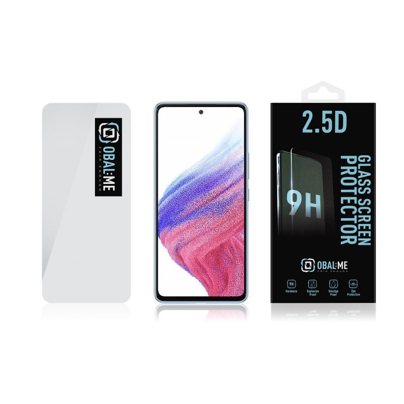 Obal:Me 2.5D Tvrzené Sklo pro Samsung Galaxy A52/A52 5G/A52s 5G/A53 5G Clear 