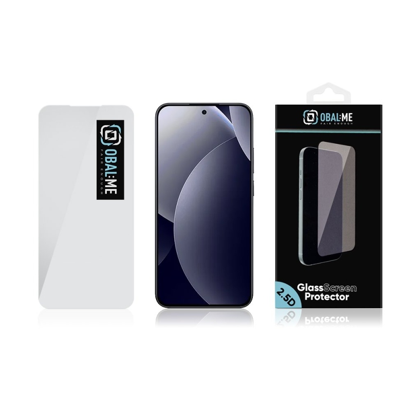 OBAL:ME 2.5D Tvrzené Sklo pro Xiaomi Redmi Note 15 Pro 5G Clear