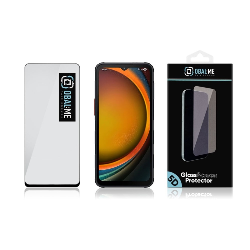 OBAL:ME 5D Tvrzené Sklo pro Samsung Galaxy Xcover7 Pro Black 