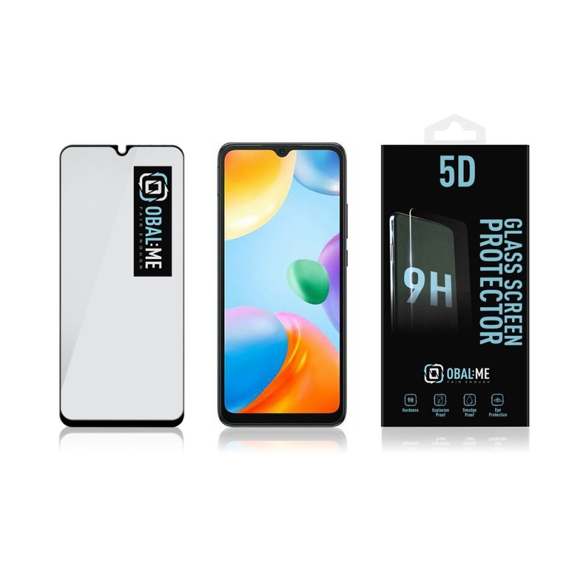 Obal:Me 5D Tvrzené Sklo pro Xiaomi Redmi 10C Black