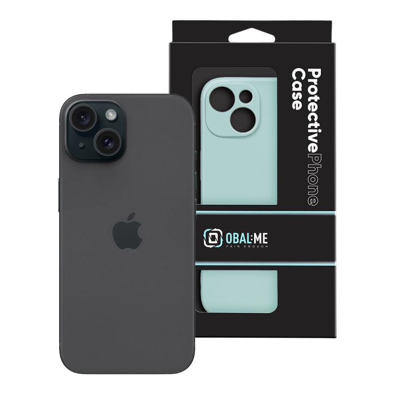 OBAL:ME Glossy Kryt pro Apple iPhone 15 Mint