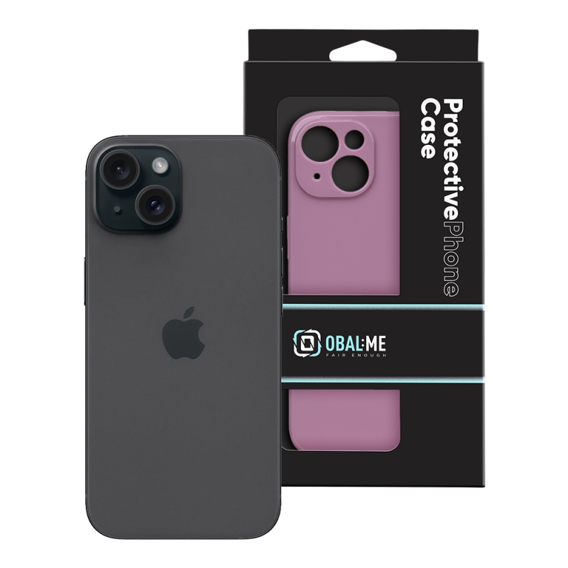 OBAL:ME Glossy Kryt pro Apple iPhone 15 Orchid
