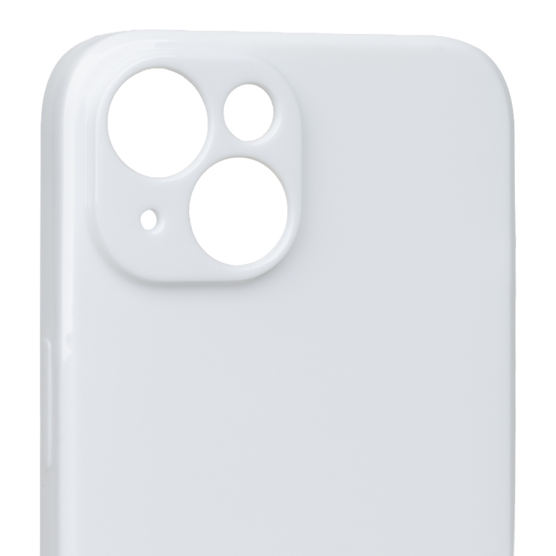 OBAL:ME Glossy Kryt pro Apple iPhone 15 White