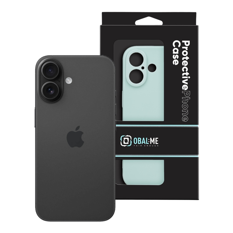 OBAL:ME Glossy Kryt pro Apple iPhone 16 Mint