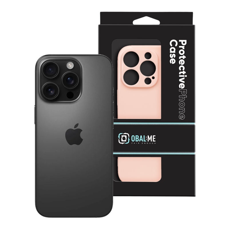 OBAL:ME Glossy Kryt pro Apple iPhone 16 Pro Blush