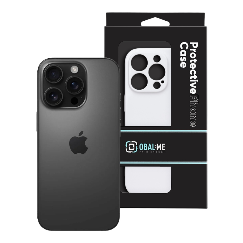 OBAL:ME Glossy Kryt pro Apple iPhone 16 Pro White