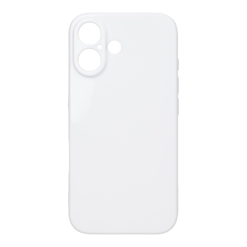 OBAL:ME Glossy Kryt pro Apple iPhone 16 White