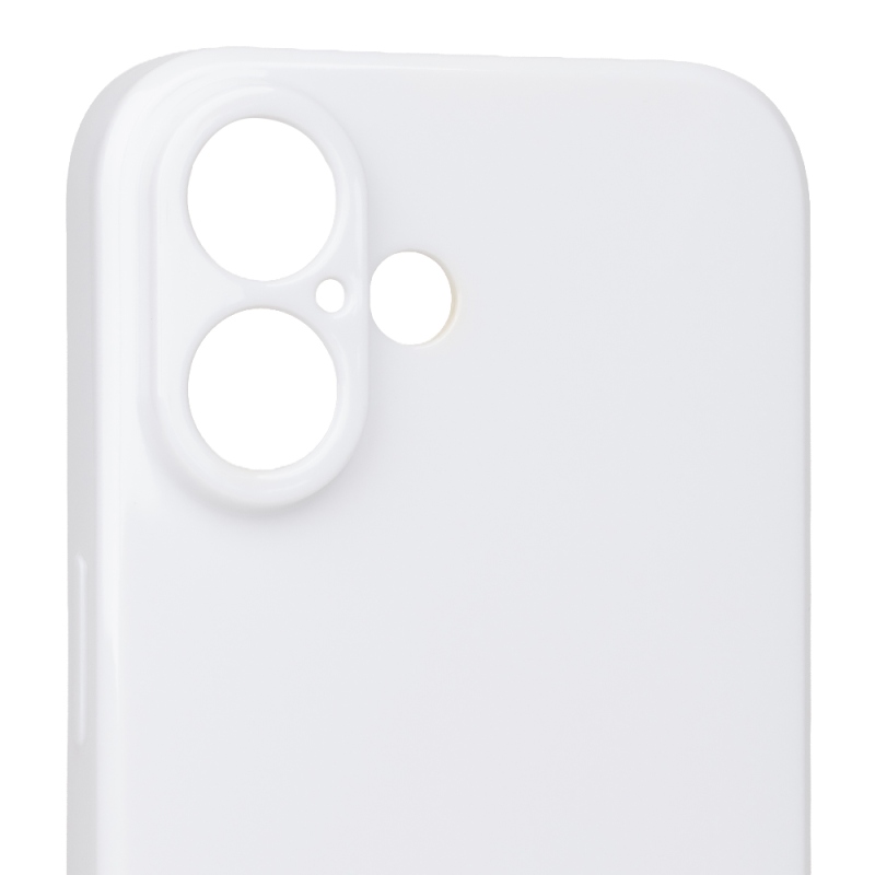 OBAL:ME Glossy Kryt pro Apple iPhone 16 White