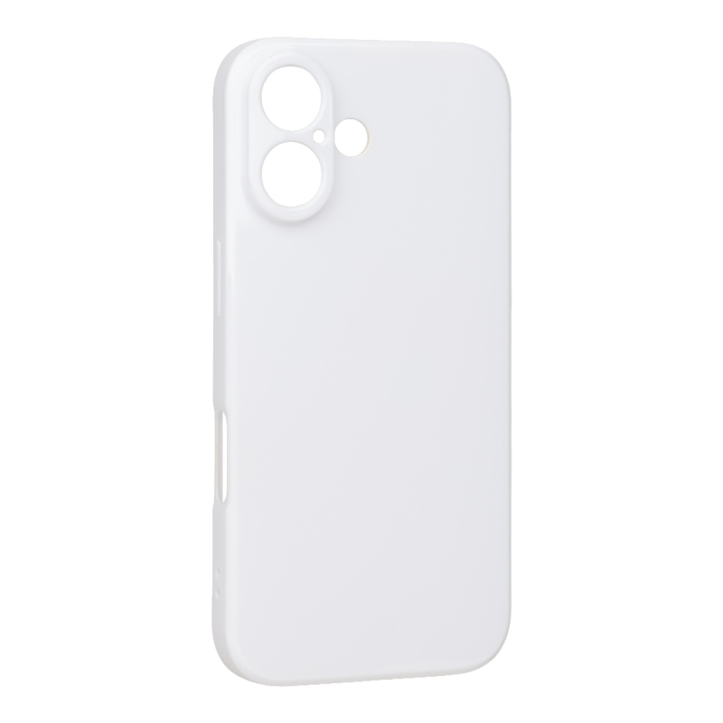 OBAL:ME Glossy Kryt pro Apple iPhone 16 White