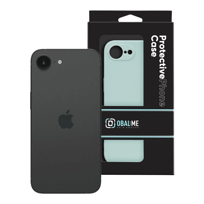 OBAL:ME Glossy Kryt pro Apple iPhone 16e/17e Mint