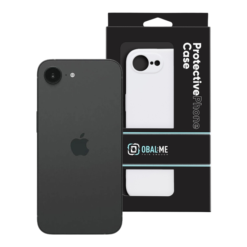 OBAL:ME Glossy Kryt pro Apple iPhone 16e/17e White