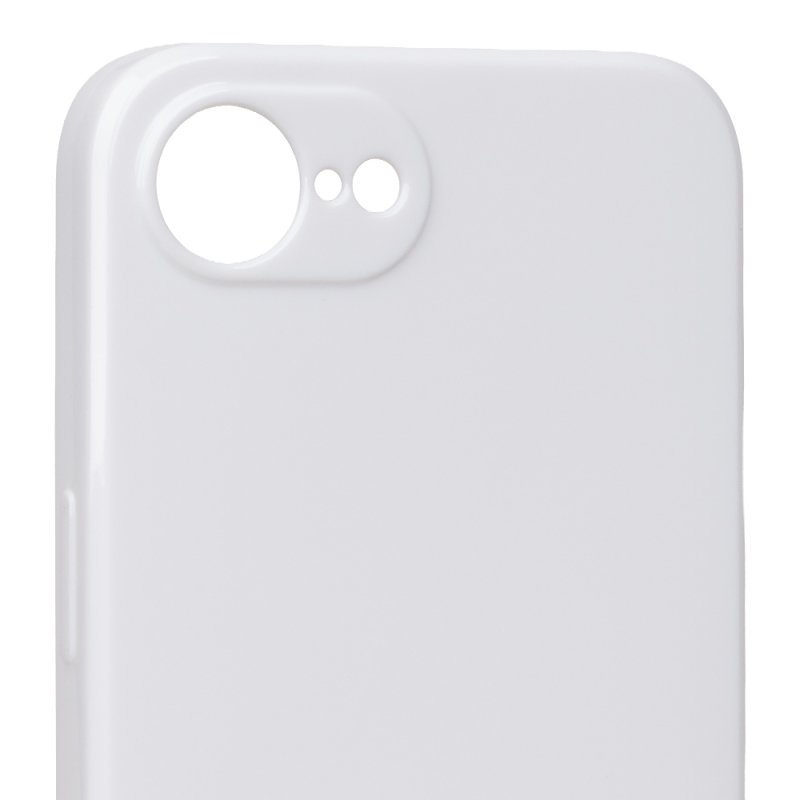 OBAL:ME Glossy Kryt pro Apple iPhone 16e/17e White