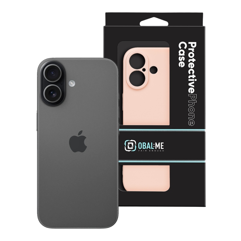 OBAL:ME Glossy Kryt pro Apple iPhone 17 Blush