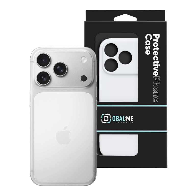 OBAL:ME Glossy Kryt pro Apple iPhone 17 Pro White