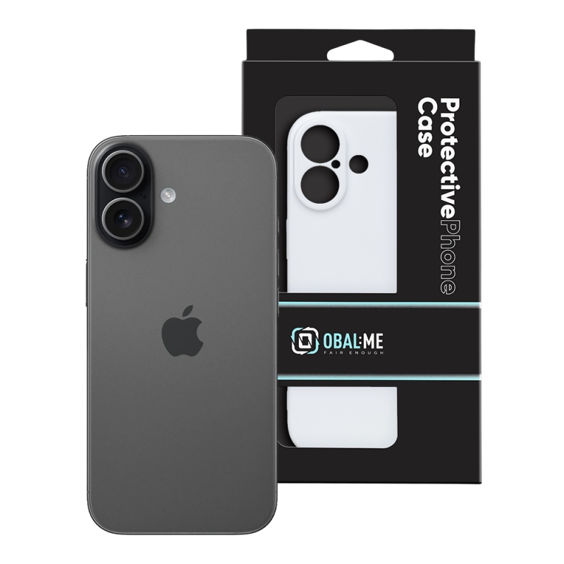 OBAL:ME Glossy Kryt pro Apple iPhone 17 White