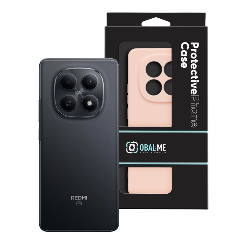 OBAL:ME Glossy Kryt pro Xiaomi Redmi Note 15 4G/5G Blush