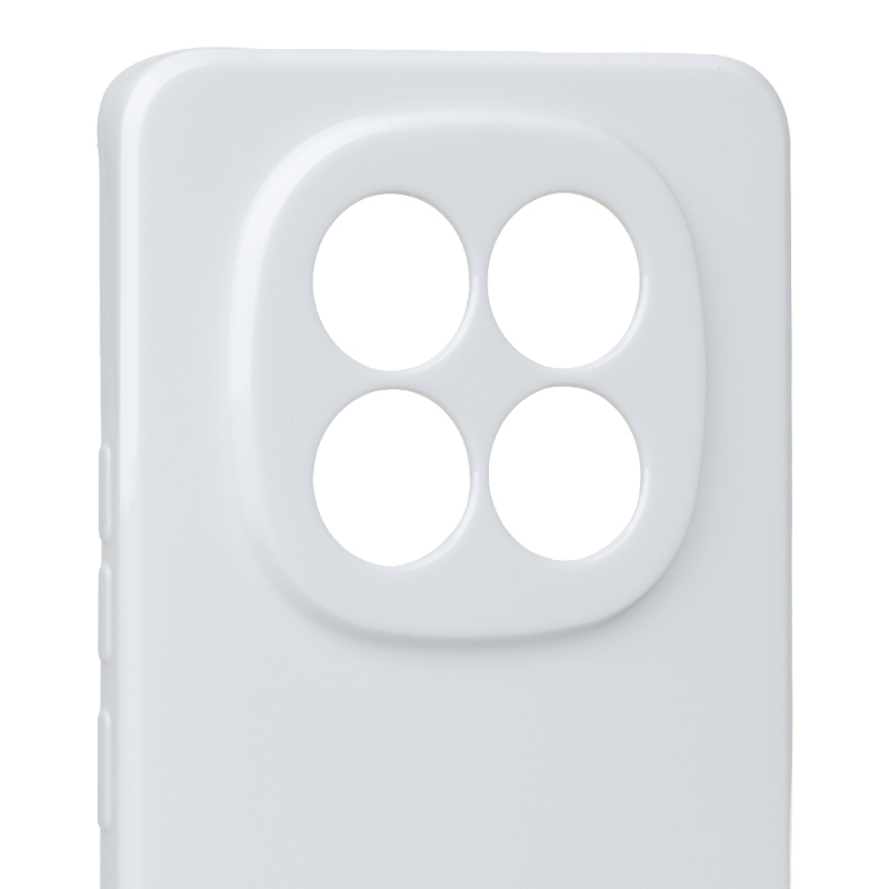 OBAL:ME Glossy Kryt pro Xiaomi Redmi Note 15 4G/5G White