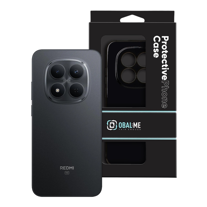 OBAL:ME Glossy Kryt pro Xiaomi Redmi Note 15 Pro 5G Black