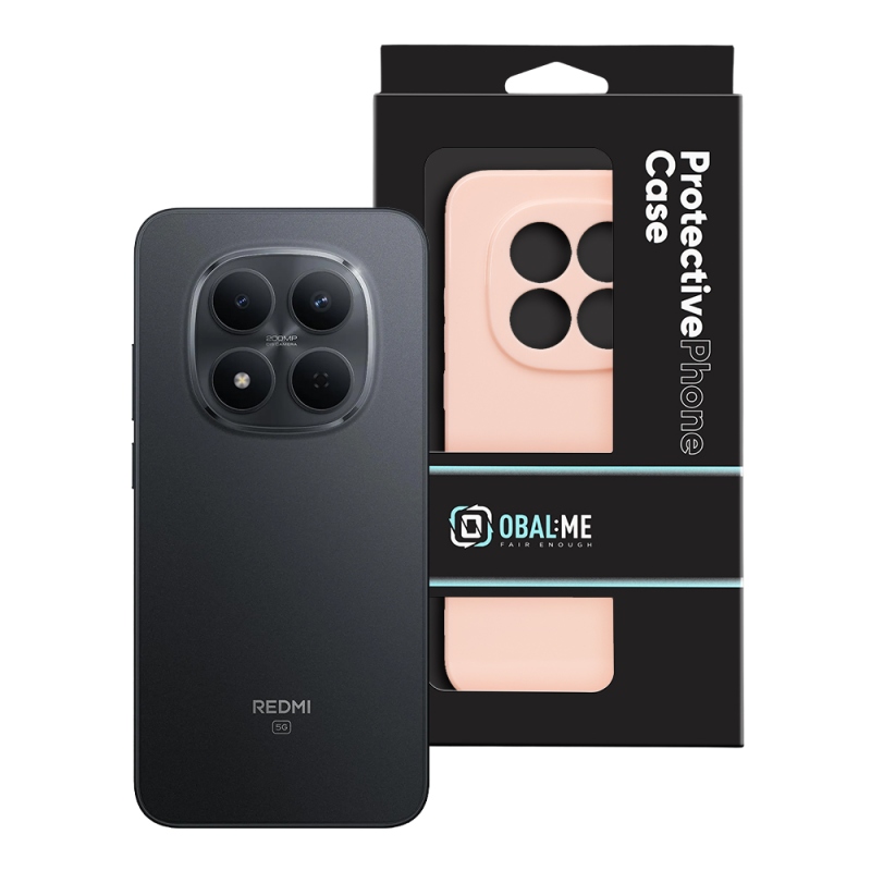 OBAL:ME Glossy Kryt pro Xiaomi Redmi Note 15 Pro 5G Blush