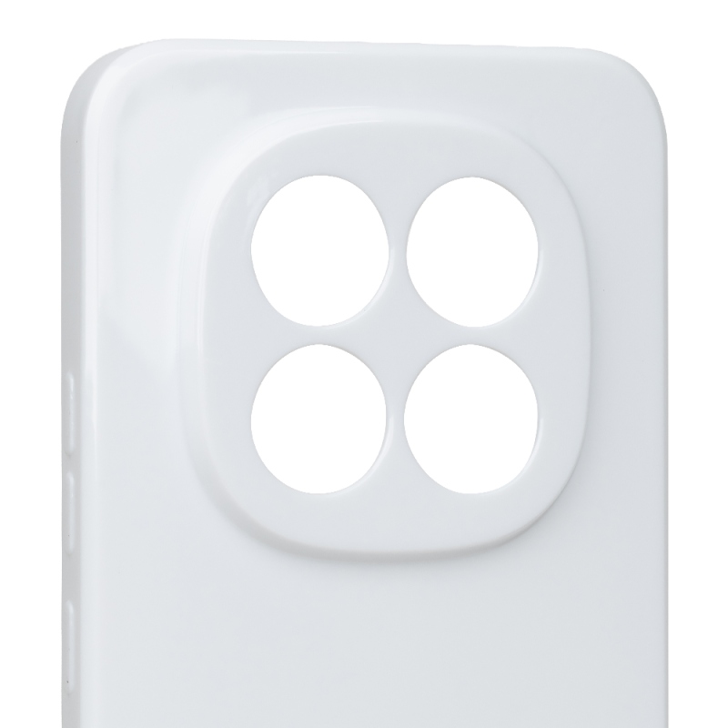 OBAL:ME Glossy Kryt pro Xiaomi Redmi Note 15 Pro+ 5G White
