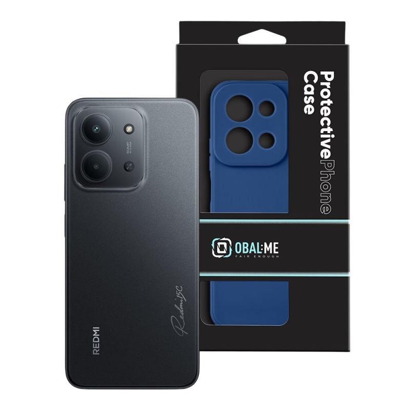 OBAL:ME Matte TPU Kryt pro Xiaomi Redmi 15C 4G/5G Dark Blue