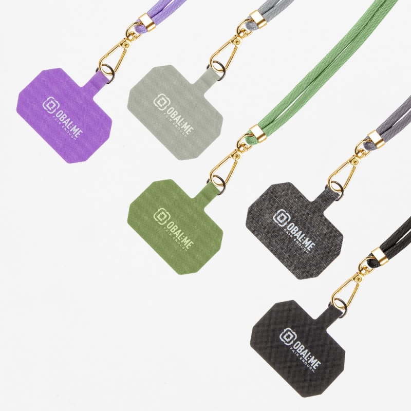 OBAL:ME NeckTag Allure Popruh na Telefon Light grey