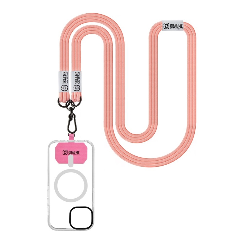 OBAL:ME NeckTag Trio Popruh na Telefon Pink
