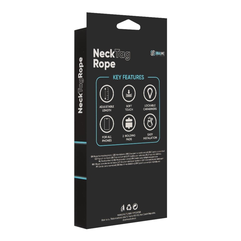 OBAL:ME NeckTag Trio Popruh na Telefon Pink