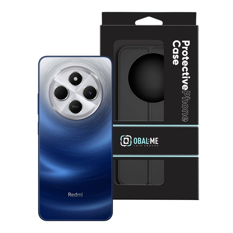 OBAL:ME SmoothTouch Pouzdro pro Xiaomi Redmi 14C 4G Black