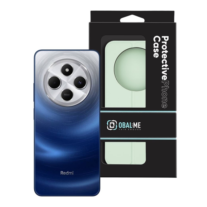 OBAL:ME SmoothTouch Pouzdro pro Xiaomi Redmi 14C 4G Mint Green