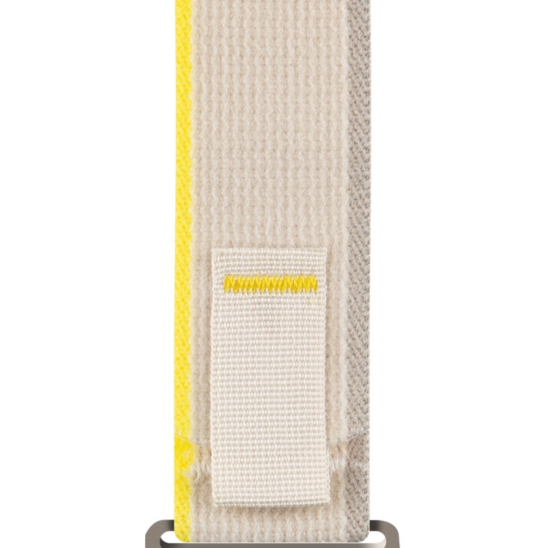 OBAL:ME Textilní Řemínek pro Apple Watch 42-49mm M-L Beige/Yellow